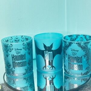 Haunted Mansion Glass Votive Set